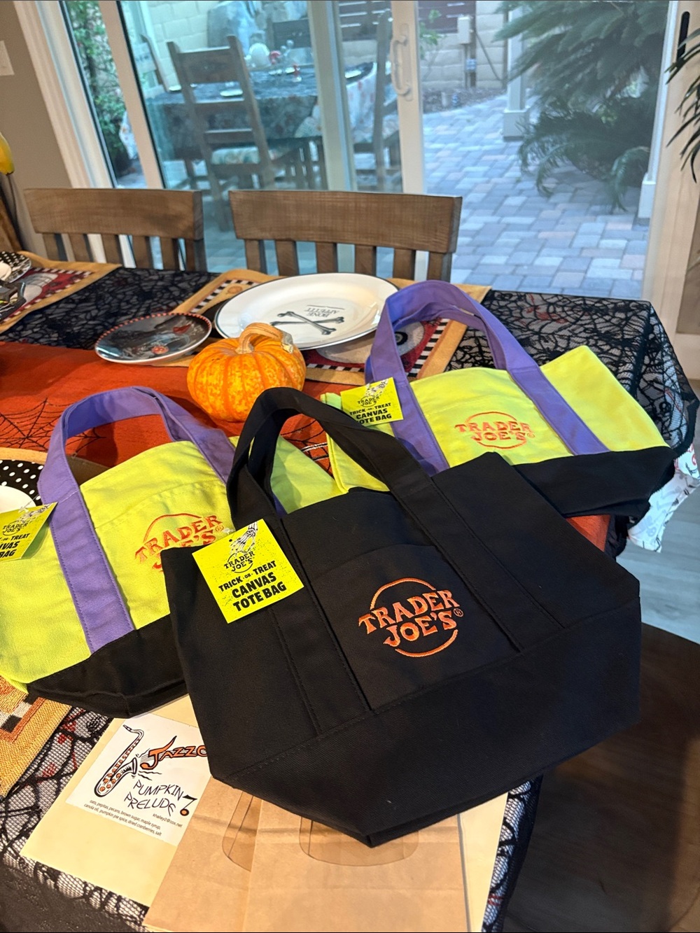 Trader Joe’s mini totes